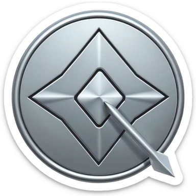 Return arrow sticker