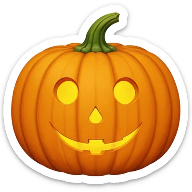 pumpkin sticker