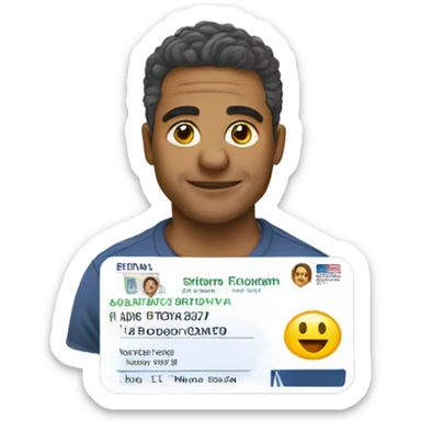 Capitol Hill ID card sticker