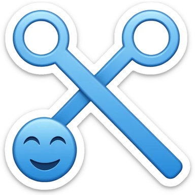 Blue verification checkmark emoji.
Blue circle, white check.
Flat, minimal, no effects.
Transparent background. sticker