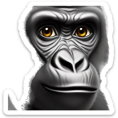 gorilla tag monke sticker