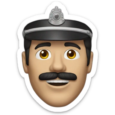 Freddy Mercury realistic sticker