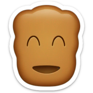 brown raw sugar bars sticker