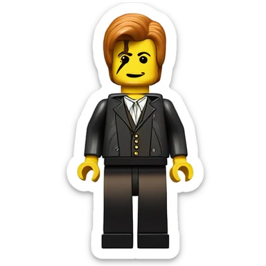 DAVID BOWIE lego full body sticker