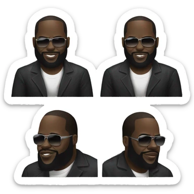 rick ross in car sticker