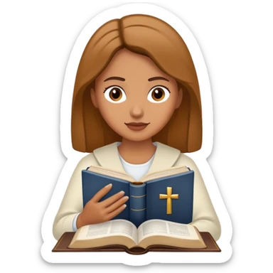 abigail bible woman sticker