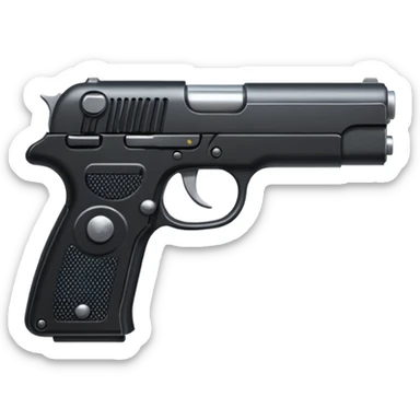 Pistol sticker