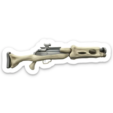bones sniper rifle sticker