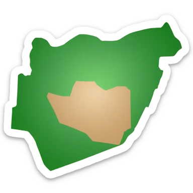 Saudi Arabia map sticker