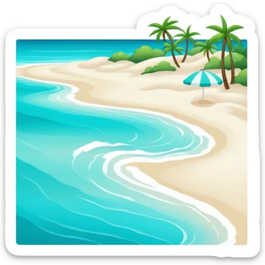 beach sticker