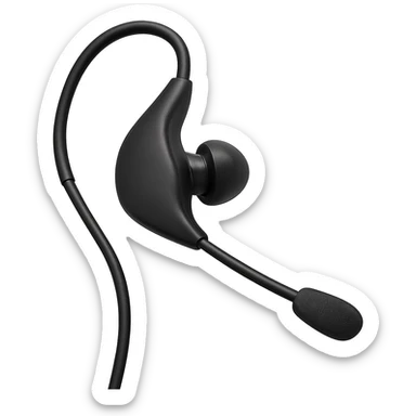 Blackpink stage earpiece, no background sticker