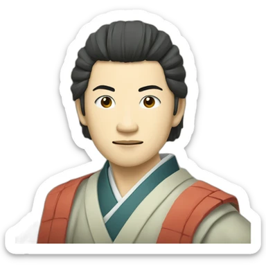 young-hatchet-man-in-the-heian-era sticker