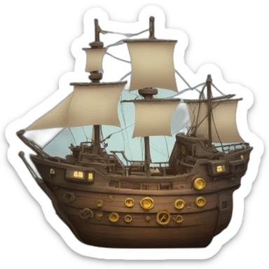 cog ship sticker