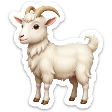 Stupid goat sticker