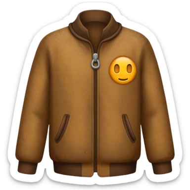 brown costume sticker