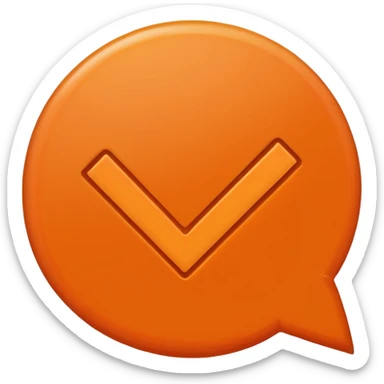 mach mir einen orangenen richtig hacken so wie der hier ✅ nur in orange sticker