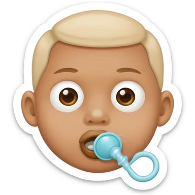 oral fixation  sticker