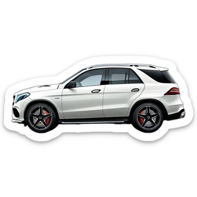 mercedes amg gle sticker