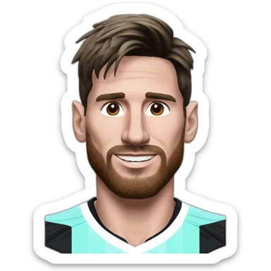 lionel messi inter miami sticker