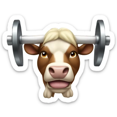 muscle bull strengthening sticker