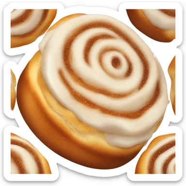 cinnamon roll sticker