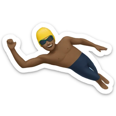 swim sticker