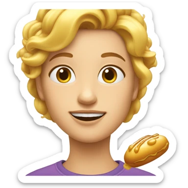 Buzz l eclaire avec un eclaire sticker