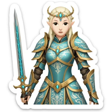 warhammer 40k aeldari sticker