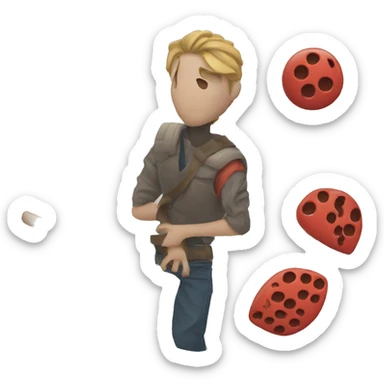 jason playing game on class getting caught sticker