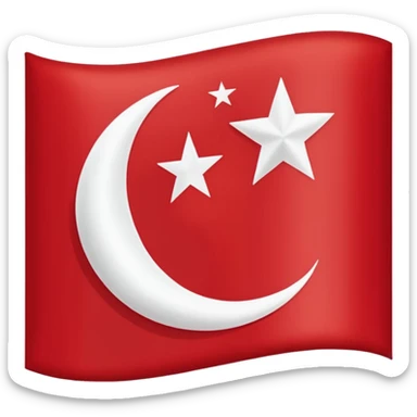 Ottoman Empire Flag sticker