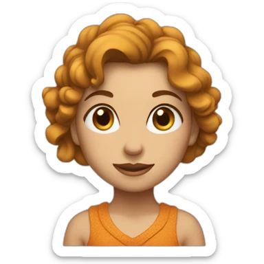 Lucy-the-yogi sticker