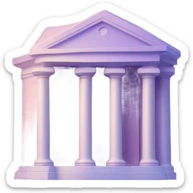 LoFi hip hop color themed bank emoji sticker