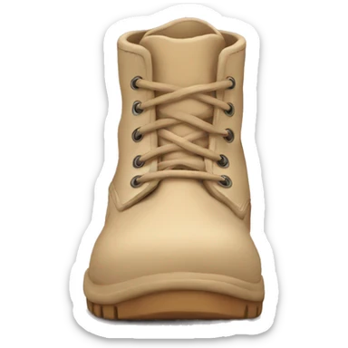 Beige ugh boots sticker