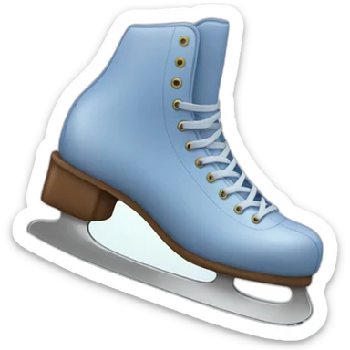 ice skate sticker