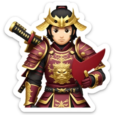 Samurai Leader sticker