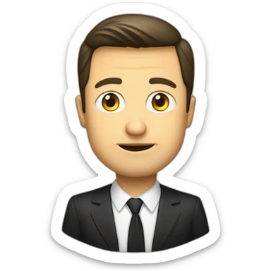 Volodymyr Zelenskyy sticker