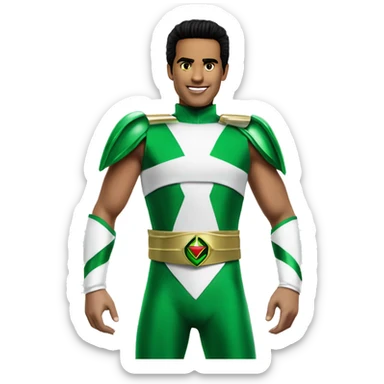 Tommy Oliver power rangers sticker