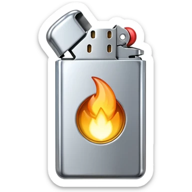 lighter sticker