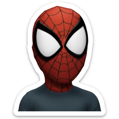 Leo as Spider-Man  sticker