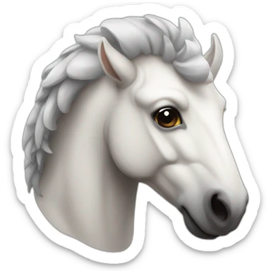 bicorn sticker