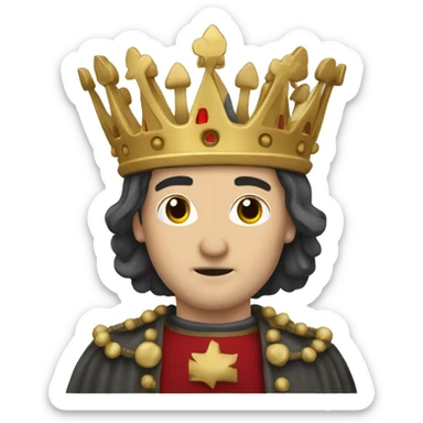 Louis IX French King  sticker