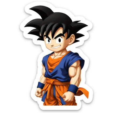 Goku dbz  sticker