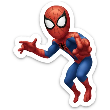 Spiderman Saludando  sticker