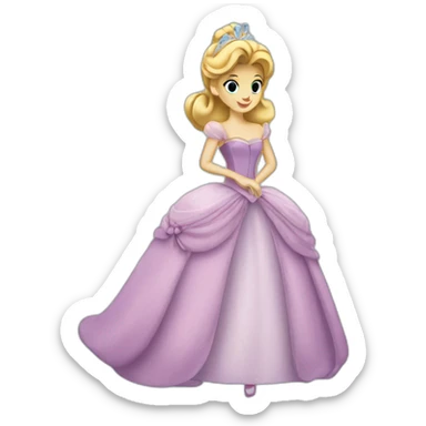 Cendrillon sticker