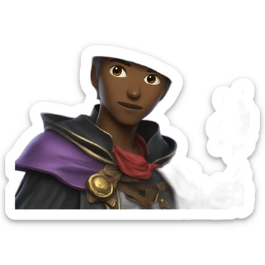 Final fantasy black mage sticker
