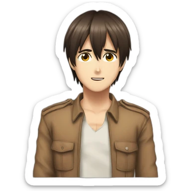 Eren Yeager s4 sticker