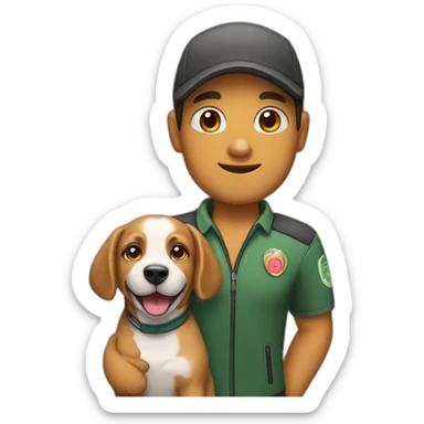 Malinoa dog trainer sticker