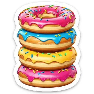 Donuts  sticker