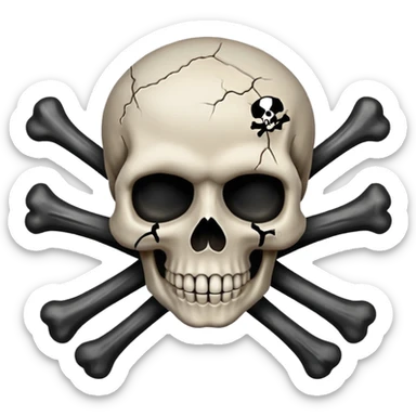 Make luffy jolly Roger emoji sticker