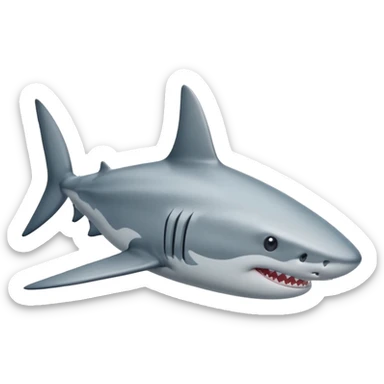 Common shark sticker